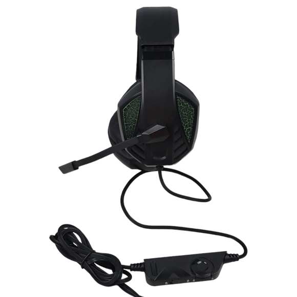 Stereo Gaming Wired Headset for PS4, PC, XBOX ONE, SWITCH Over-Ear Headphones - Picture 2 of 7